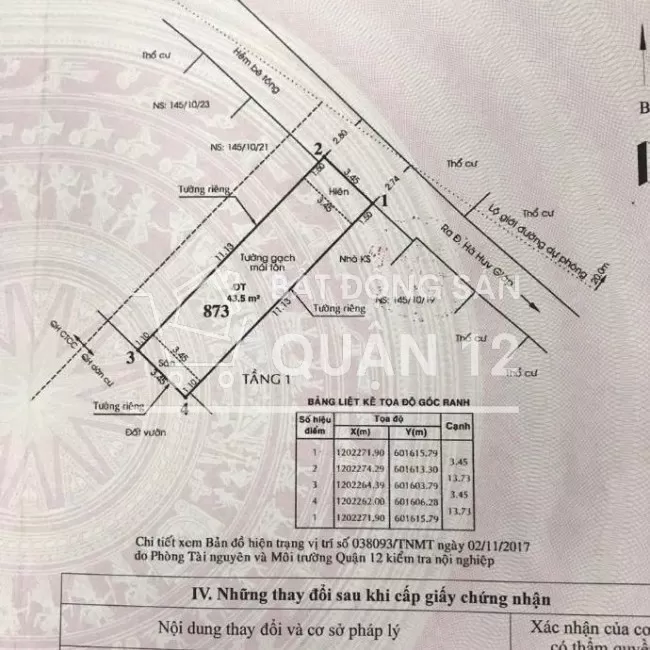 Nhà Giá Rẻ. SHR. Thạnh Lộc 27. Chợ Cầu Đồng. Giá: 2.65 tỷ