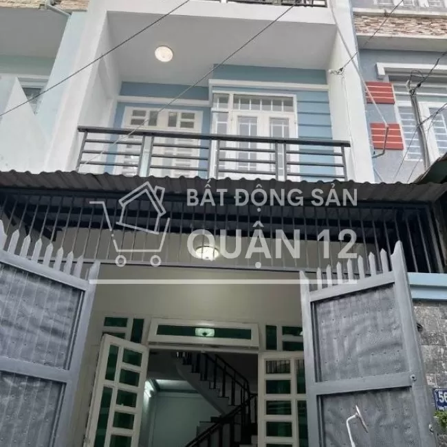 Nhà Thạnh Xuân 25, 1 lầu, 3,9 tỷ, 4*14m, sổ riêng , đường xe hơi 5m 