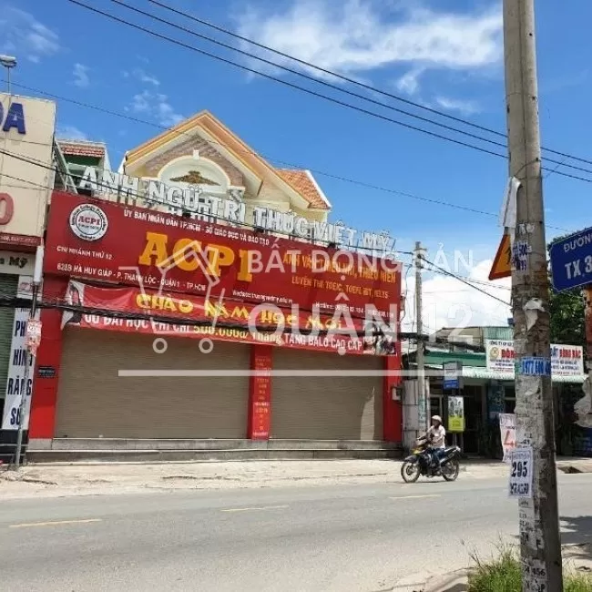  bán nhà Quận 12 nhà mặt tiền thạnh xuân 38 1 trệt 2 lầu giá 5,5 tỷ