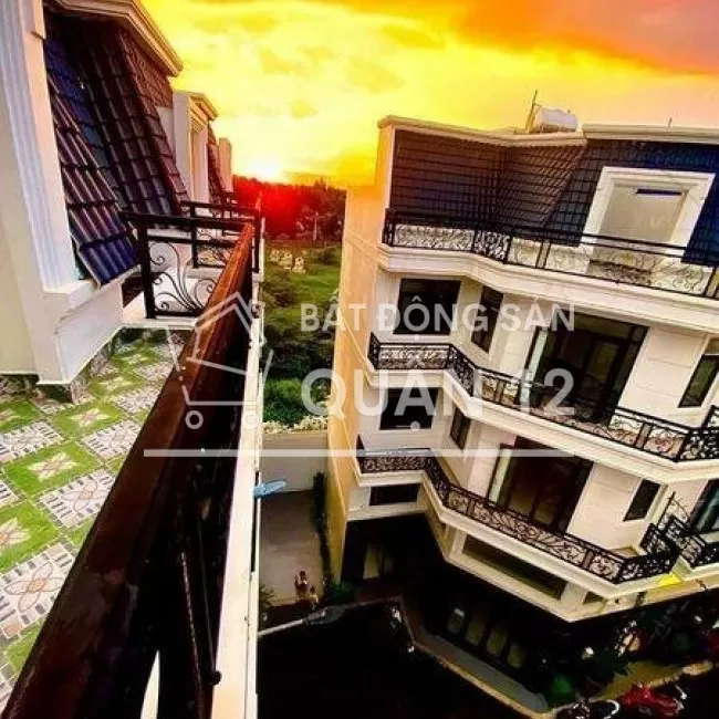 Nhà phố Châu Âu- khu Compound- ven sông- Quận 12- Thạnh Xuân- 5 tỷ