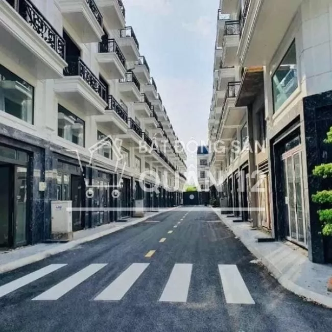 Nhà phố Châu Âu- khu Compound- ven sông- Quận 12- Thạnh Xuân- 5 tỷ