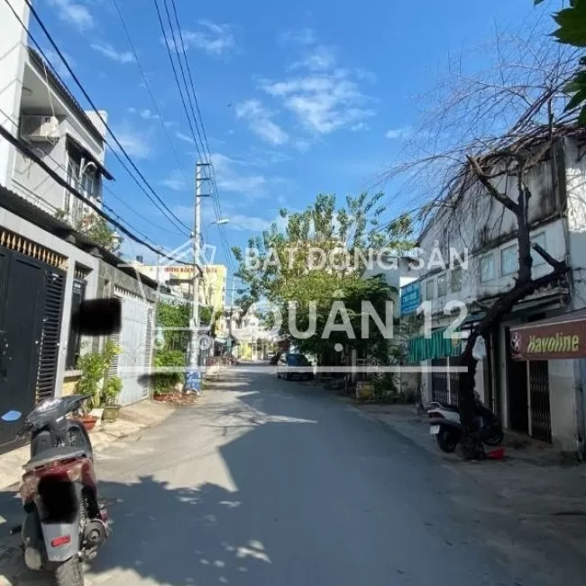 Nhà 2 lầu mặt tiền Tx38 + 5 phòng trọ, DT:104m2 (5x21) xây hết đất.
