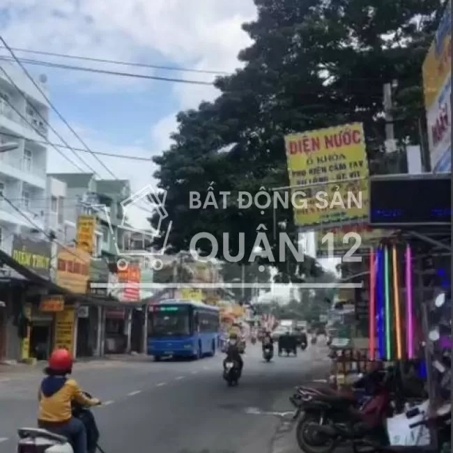 Cần bán nhà mặt tiền đường Tô Ký Quận 12