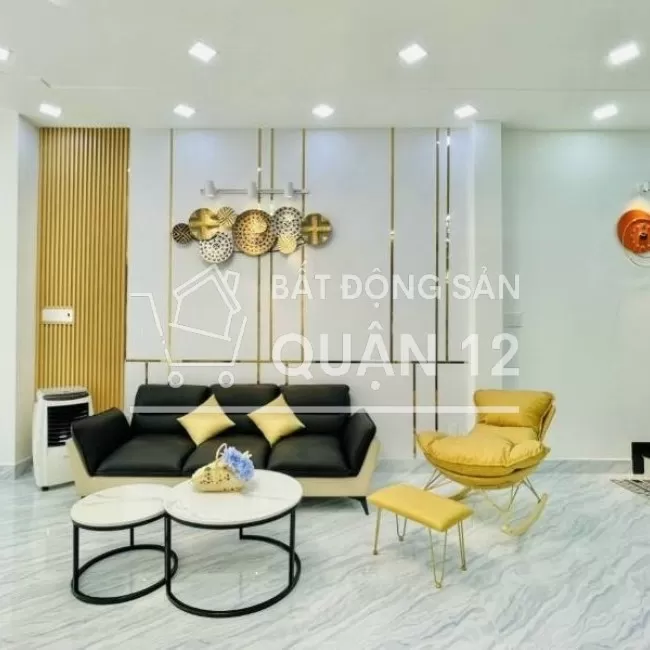 Bán nhà đẹp Q.12, 88m2, 2 tầng BTCT, mới xây 2 năm, chỉ 4.75 tỷ tl.