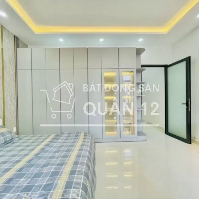 Bán nhà đẹp Q.12, 88m2, 2 tầng BTCT, mới xây 2 năm, chỉ 4.75 tỷ tl.
