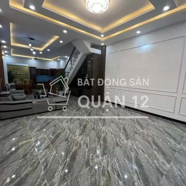 NHÀ 2 LẦU  Hà Huy Giáp  - Quận 12  có vỉa hè kinh doanh 