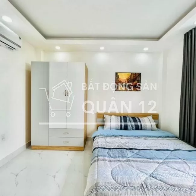 Nhà hẻm 7m đường Trần Thị Hè quận 12 - 1T3L 4PN
