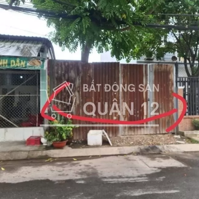 ĐẤT MẶT TIỀN TRẦN THỊ HÈ HIỆP THÀNH DIỆN TÍCH ĐẸP (5x22) 6.8 TỶ