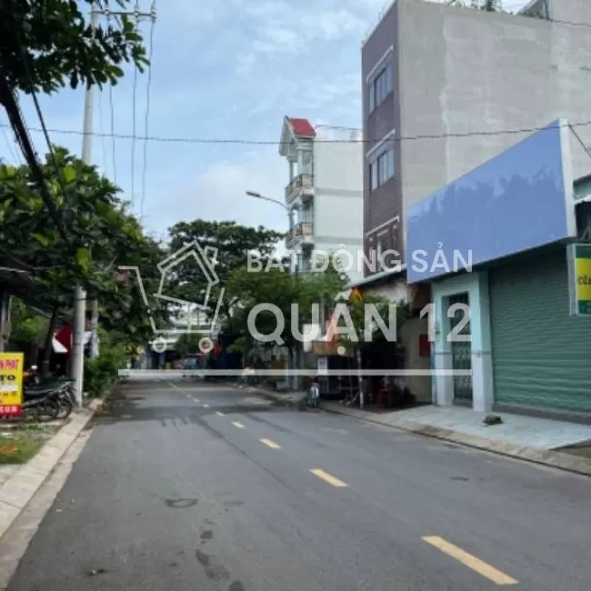 ĐẤT MẶT TIỀN TRẦN THỊ HÈ HIỆP THÀNH DIỆN TÍCH ĐẸP (5x22) 6.8 TỶ