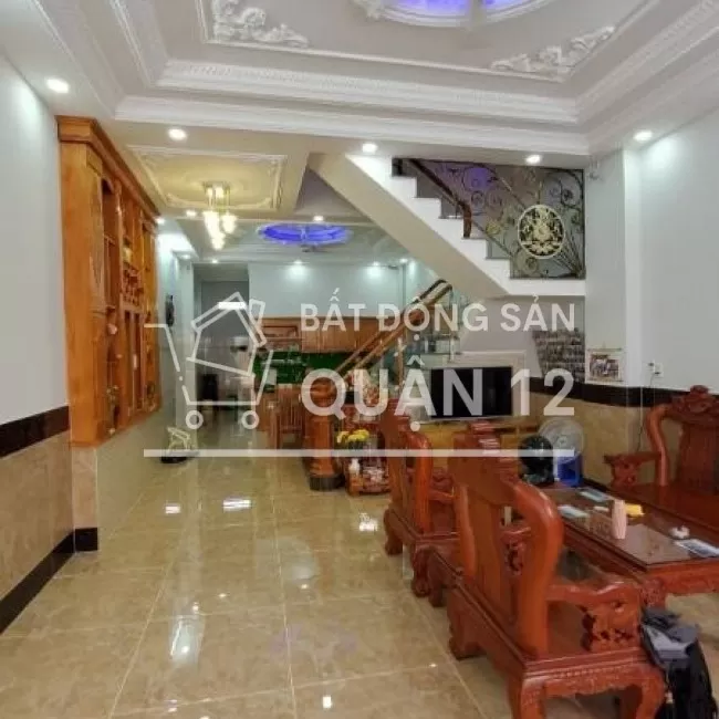Biệt thự Mặt tiền Trần Thị Hè - Ngang 6x20 - 4T BTCT MỚI - CHỈ 12,5 TỶ