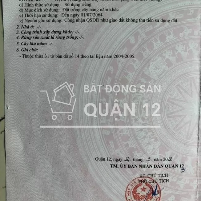 Bán nhà mặt tiền mới xây xong, 59 Trung Mỹ Tây 09, 4x18m, 1 lầu, 4 PN