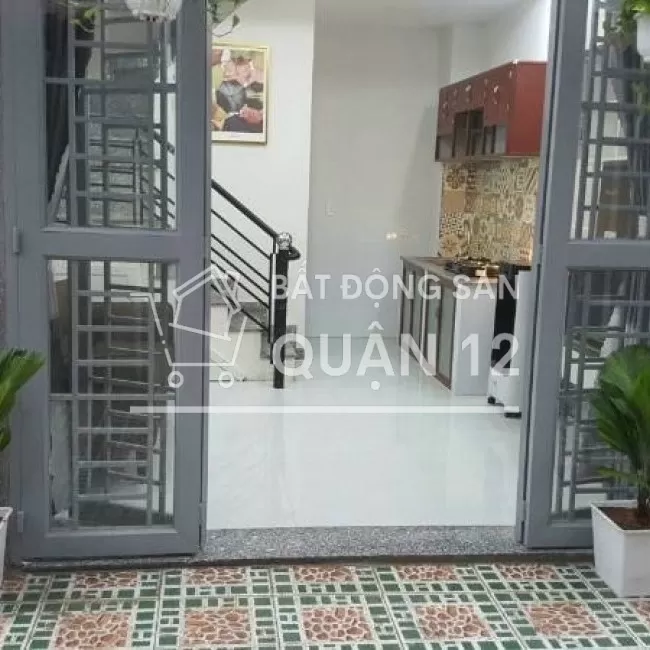 bán nhà Quận 12 nhà 1 trệt 2 lầu giá 1,22 tỷ 