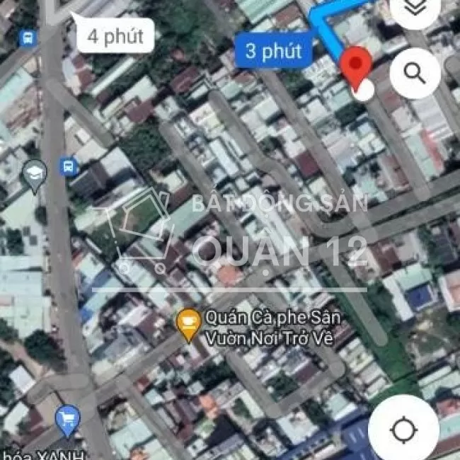 Bán lô đất 4x18m đường Hà huy Giáp ngày cầu Giao Khẩu. 