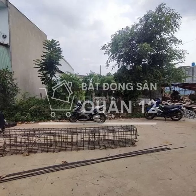 Đất ngay chợ phường Thạnh Xuân, 75.6m2 đất thổ cư.