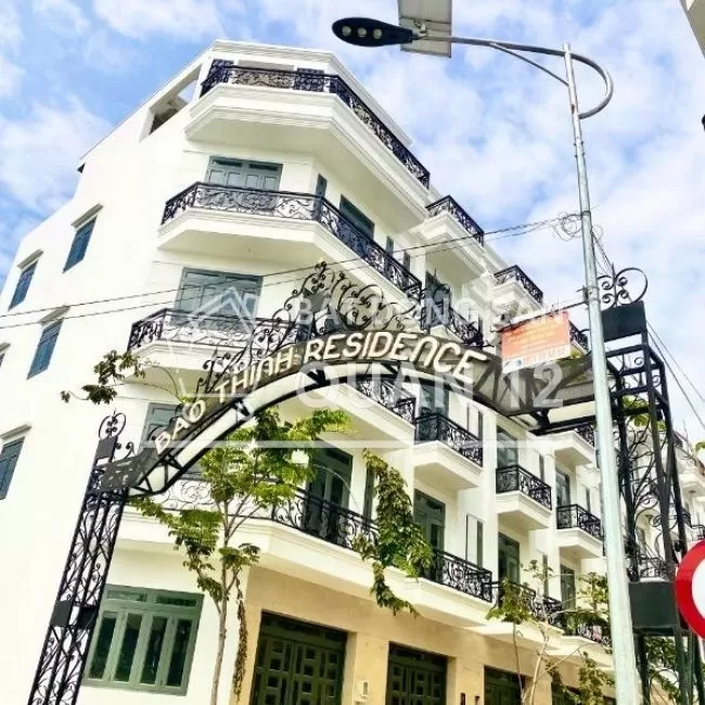 KDC BẢO THỊNH-nhà mặt tiền 5 tầng ngay Ngã Tư Ga có thang máy SHR