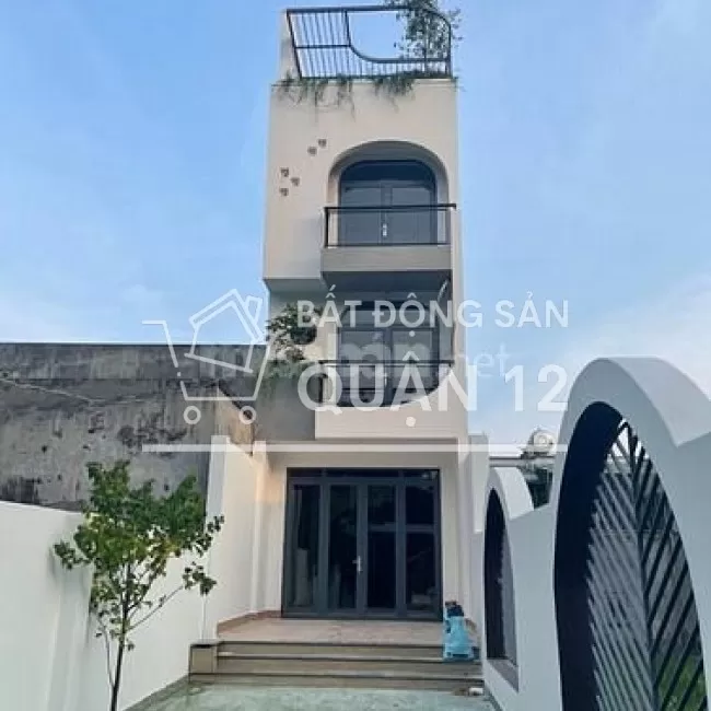 GIẢM SỐC 500tr nhà phố 1 trệt 3 lầu 5PN, 4WC 132m2 MT đường HHGiáp 2