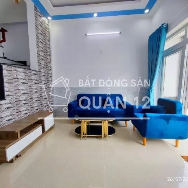 Nhà Sổ hồng Riêng Quận 12 , Chợ Hiệp Thành ,  164m2 SD , 3 lầu , HXH 