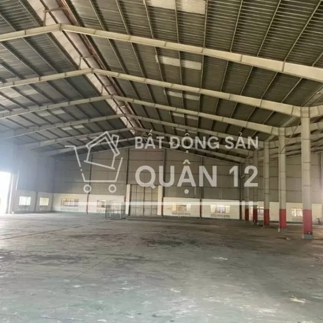 Cho thuê nhà xưởng 14000m2 vừa hết hợp đồng tại đường phan văn hớn 