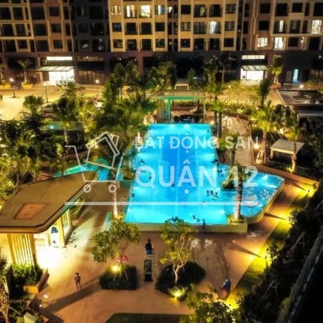 Bán gấp căn 2pn 66m2 view hồ bơi P4 Picity Q12, 2.670 tỷ