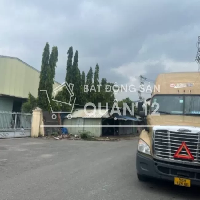 Cho thuê kho xưởng 5000m. Kv quận 12, tphcm