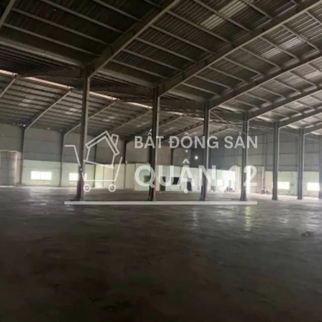 Cho thuê kho xưởng 5000m. Kv quận 12, tphcm