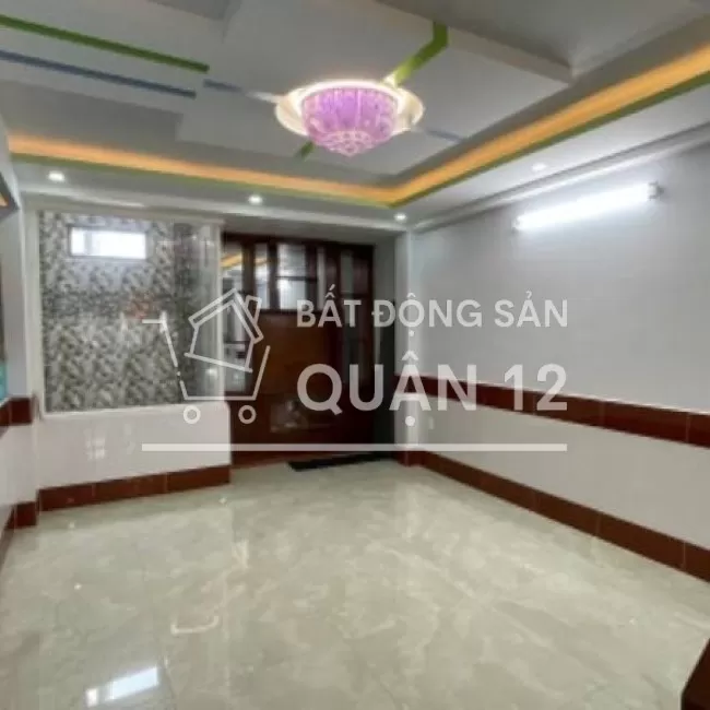 Nhà 3 Lầu Đẹp Cần Bán, Hẻm Xe Hơi Q12 