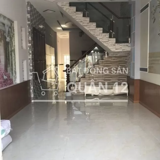 Bán nhà trung mỹ tây, ngay cầu vượt quang trung, 4x21, 3 tầng, hẻm 6m