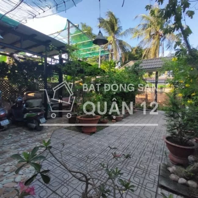 Nhà biệt thư Sân vườn An Phú Đông thoáng mát
