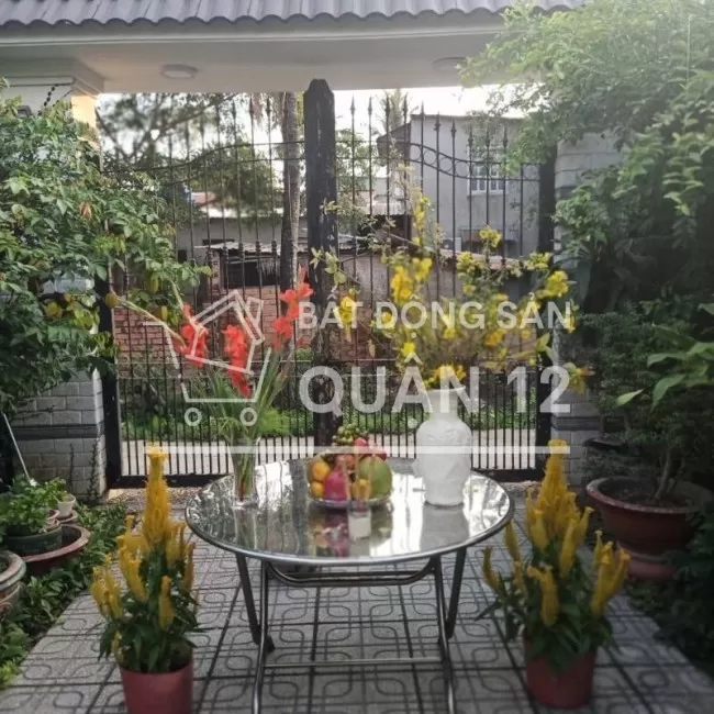 Nhà biệt thư Sân vườn An Phú Đông thoáng mát