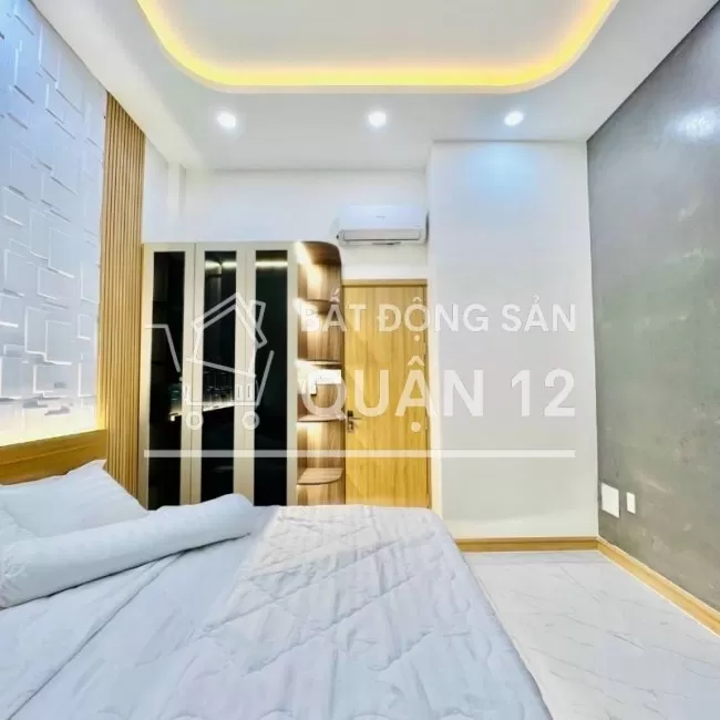 Gần Chợ Vườn Lài An Phú Đông, Nhà 3 Lầu, 5x15m, Mới Xây Giá 4.8Tỷ, SHR