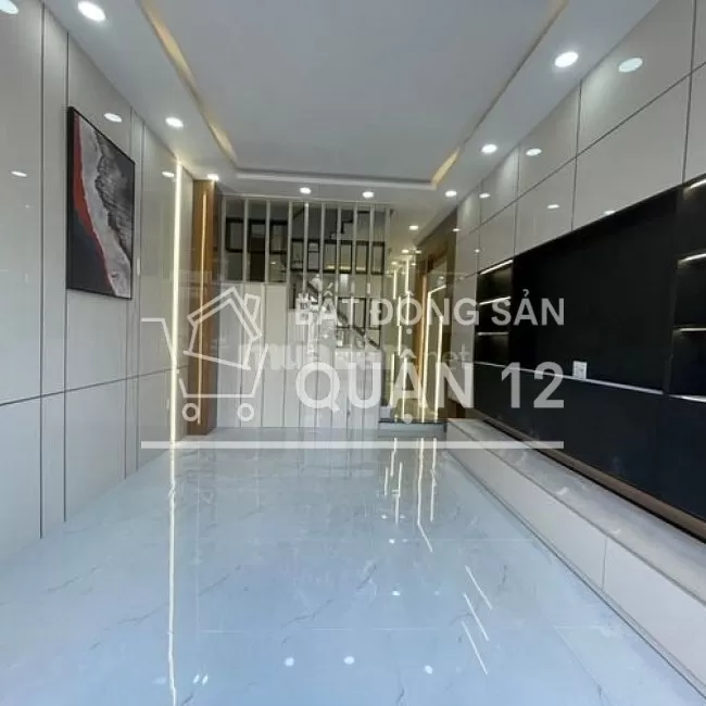 Nhà 3 Lầu, Mặt Tiền 12m, Cuối Nguyễn Thái Sơn, Gò Vấp, DT 4x14m2, SHR.
