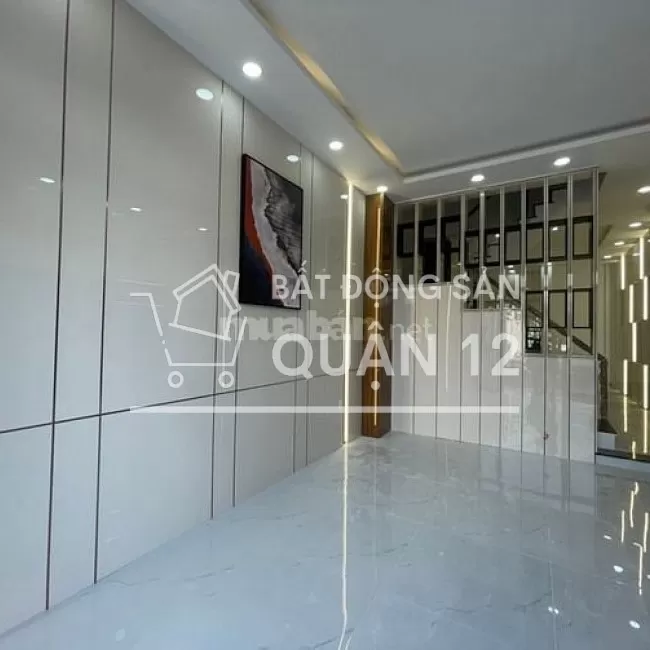 Nhà 3 Lầu, Mặt Tiền 12m, Cuối Nguyễn Thái Sơn, Gò Vấp, DT 4x14m2, SHR.