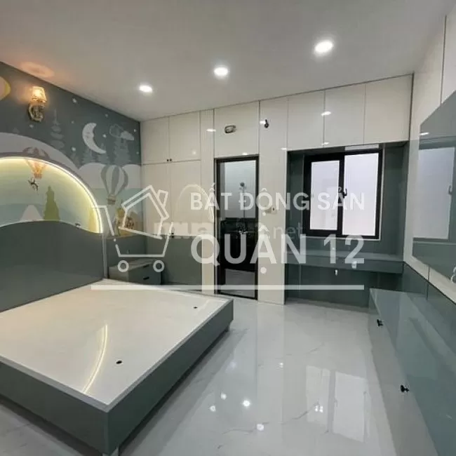 Nhà 3 Lầu, Mặt Tiền 12m, Cuối Nguyễn Thái Sơn, Gò Vấp, DT 4x14m2, SHR.