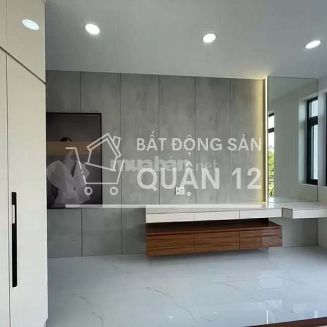 Nhà 3 Lầu, Mặt Tiền 12m, Cuối Nguyễn Thái Sơn, Gò Vấp, DT 4x14m2, SHR.