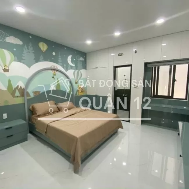 NHÀ MTKD Đ.VƯỜN LÀI GẦN CHỢ AN PHÚ ĐÔNG DT 4.5*20  6PN 7WC SỔ RIÊNG