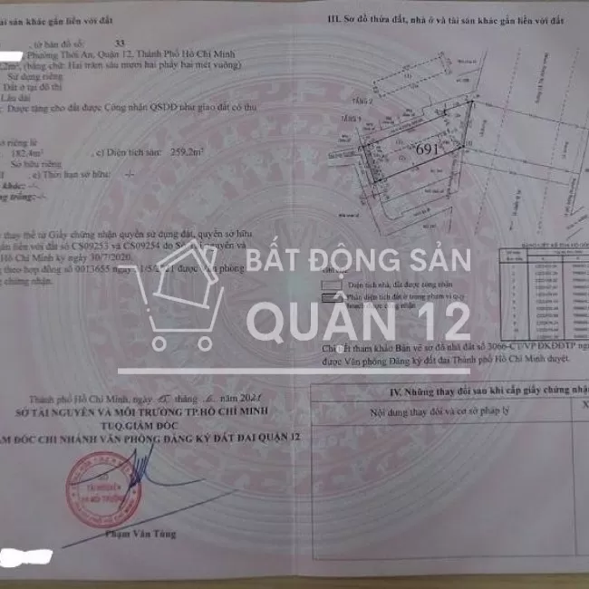 Bán nhà đầu tư kinh doanh mặt tiền Lê Thị Riêng 21 tỷ, Thới An, Q12