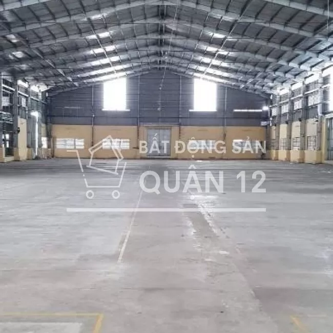 Cho thuê nhà xưởng Quốc Lộ 1A , quận 12 ,DT: 3.000m2 