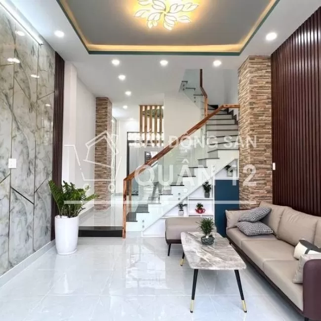 Nhà sổ riêng quận 12- hẻm 6m - 4PN