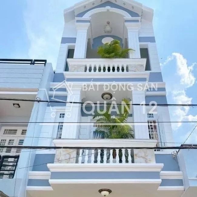 Nhà sổ riêng quận 12- hẻm 6m - 4PN