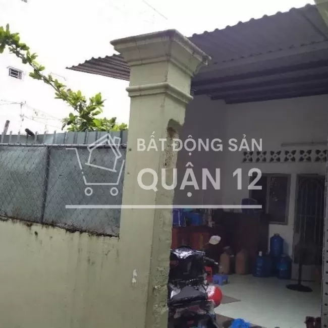 CẦN TIỀN BÁN GẤP NHÀ TRONG HẺM NGUYỄN VĂN QUÁ, QUẬN 12, 4X16M, GIÁ RẺ