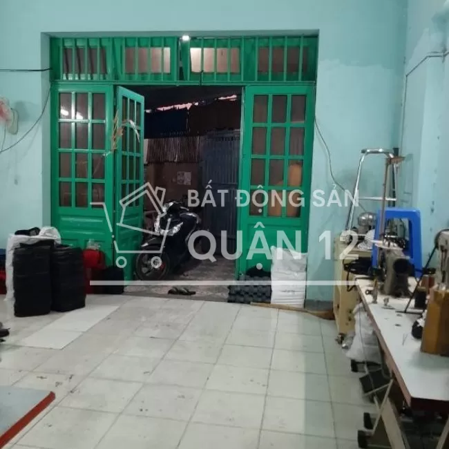 Bán đất tặng nhà MT Đông Hưng Thuận 23 , P. ĐHT , Quận 12, 5 x 17m