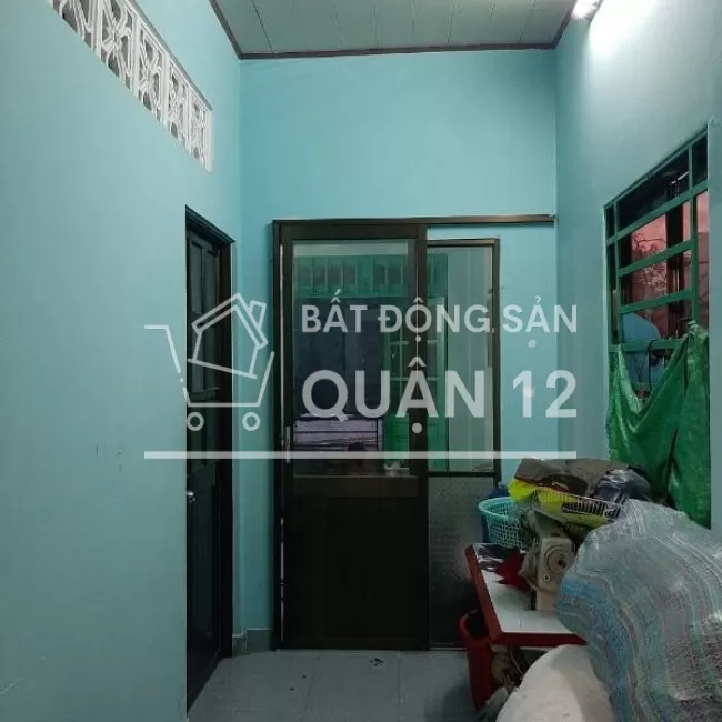 Bán đất tặng nhà MT Đông Hưng Thuận 23 , P. ĐHT , Quận 12, 5 x 17m