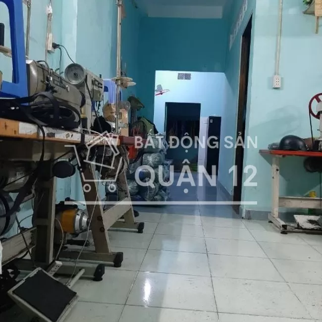 Bán đất tặng nhà MT Đông Hưng Thuận 23 , P. ĐHT , Quận 12, 5 x 17m