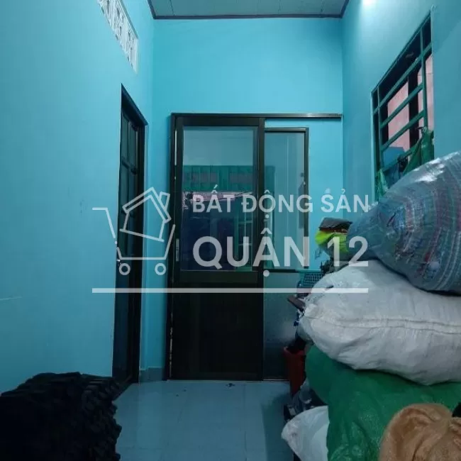 Bán đất tặng nhà MT Đông Hưng Thuận 23 , P. ĐHT , Quận 12, 5 x 17m