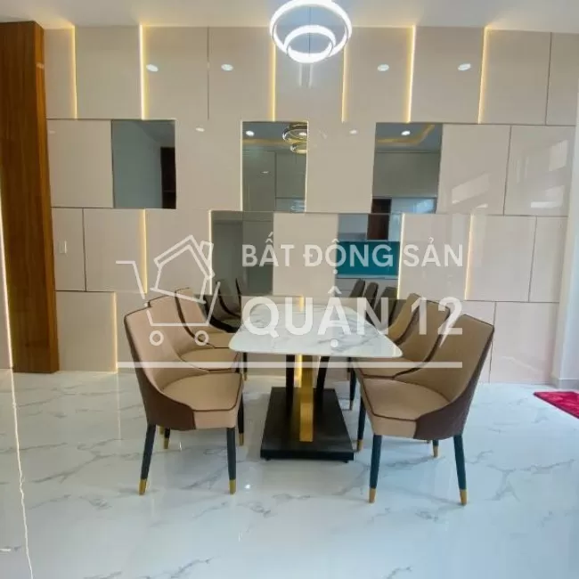 Nhà 4x18m, 3 lầu, đường Hà Huy Giáp giá 4,8 tỷ (TL) gần UBND Thạnh lộc