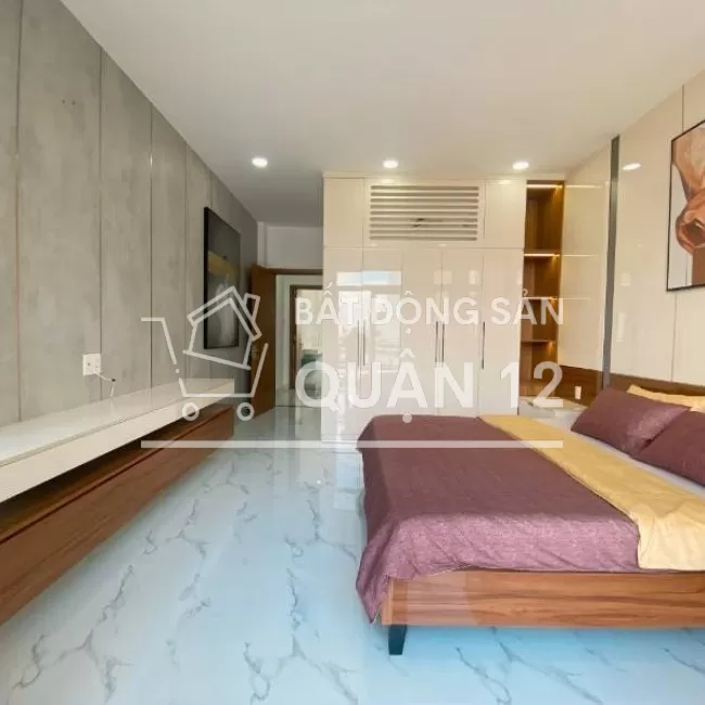 Nhà 4x18m, 3 lầu, đường Hà Huy Giáp giá 4,8 tỷ (TL) gần UBND Thạnh lộc