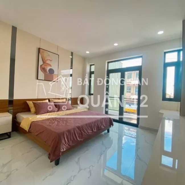 Nhà 4x18m, 3 lầu, đường Hà Huy Giáp giá 4,8 tỷ (TL) gần UBND Thạnh lộc