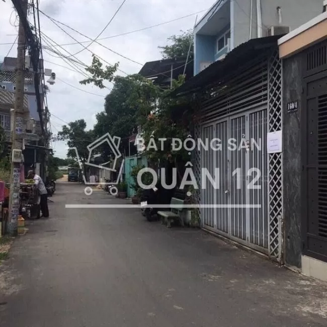 Nhà  Quận 12, 4x15m, 3PN, 2WC, 2 tầng.Thới An.