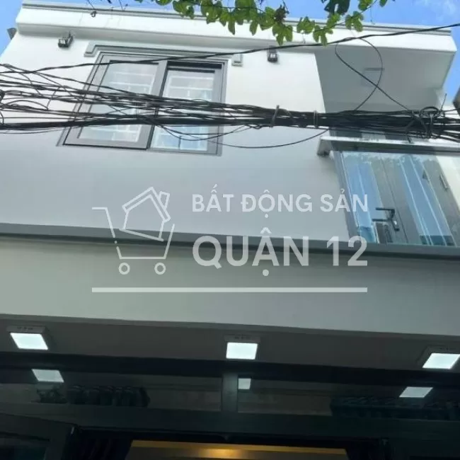 Bán nhà 1 trệt 1 lầu mặt tiền đường 3m, DTSD 48m2, Quận 12