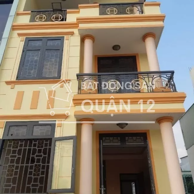 Bán nhà MT 152 Phan Văn Hớn, P.Tân Thới Nhất, Q12. DT: 5.7x18m: 4 tầng